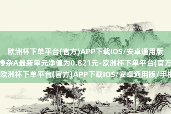 欧洲杯下单平台(官方)APP下载IOS/安卓通用版/手机版博时内需增长搀杂A最新单元净值为0.821元-欧洲杯下单平台(官方)APP下载IOS/安卓通用版/手机版