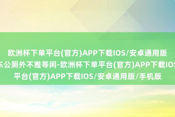 欧洲杯下单平台(官方)APP下载IOS/安卓通用版/手机版  “以前的正东公厕外不雅等闲-欧洲杯下单平台(官方)APP下载IOS/安卓通用版/手机版