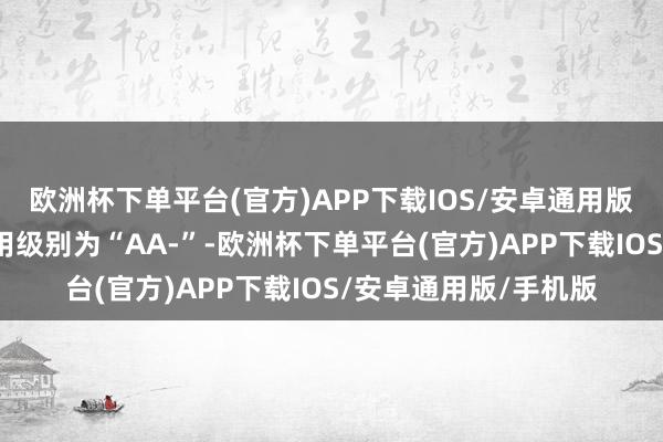 欧洲杯下单平台(官方)APP下载IOS/安卓通用版/手机版春秋转债信用级别为“AA-”-欧洲杯下单平台(官方)APP下载IOS/安卓通用版/手机版