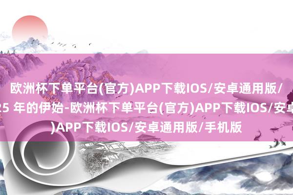 欧洲杯下单平台(官方)APP下载IOS/安卓通用版/手机版站在 2025 年的伊始-欧洲杯下单平台(官方)APP下载IOS/安卓通用版/手机版