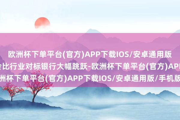 欧洲杯下单平台(官方)APP下载IOS/安卓通用版/手机版“咱们的ROE会比行业对标银行大幅跳跃-欧洲杯下单平台(官方)APP下载IOS/安卓通用版/手机版