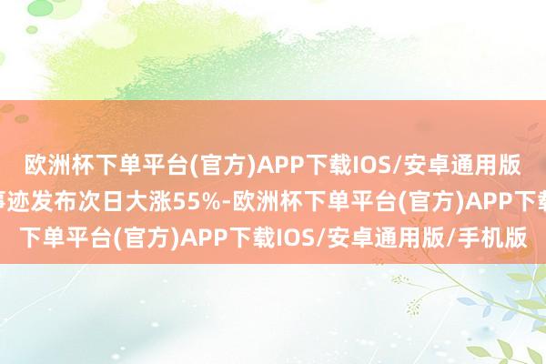 欧洲杯下单平台(官方)APP下载IOS/安卓通用版/手机版该公司市值于事迹发布次日大涨55%-欧洲杯下单平台(官方)APP下载IOS/安卓通用版/手机版