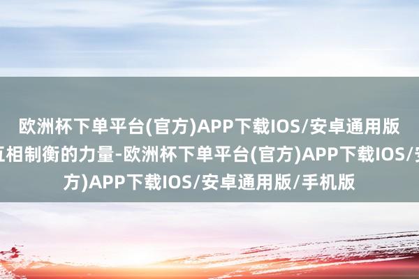 欧洲杯下单平台(官方)APP下载IOS/安卓通用版/手机版能够酿成互相制衡的力量-欧洲杯下单平台(官方)APP下载IOS/安卓通用版/手机版